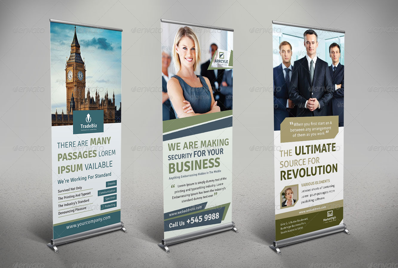 Multipurpose Banner Bundle Volume 1, Print Templates GraphicRiver