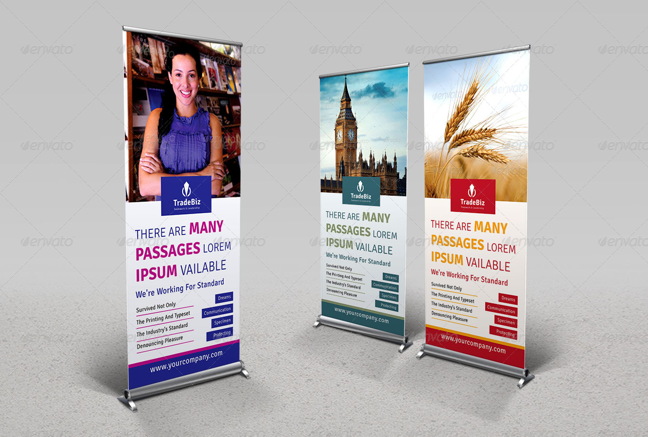 Multipurpose Banner Bundle Volume 1, Print Templates GraphicRiver