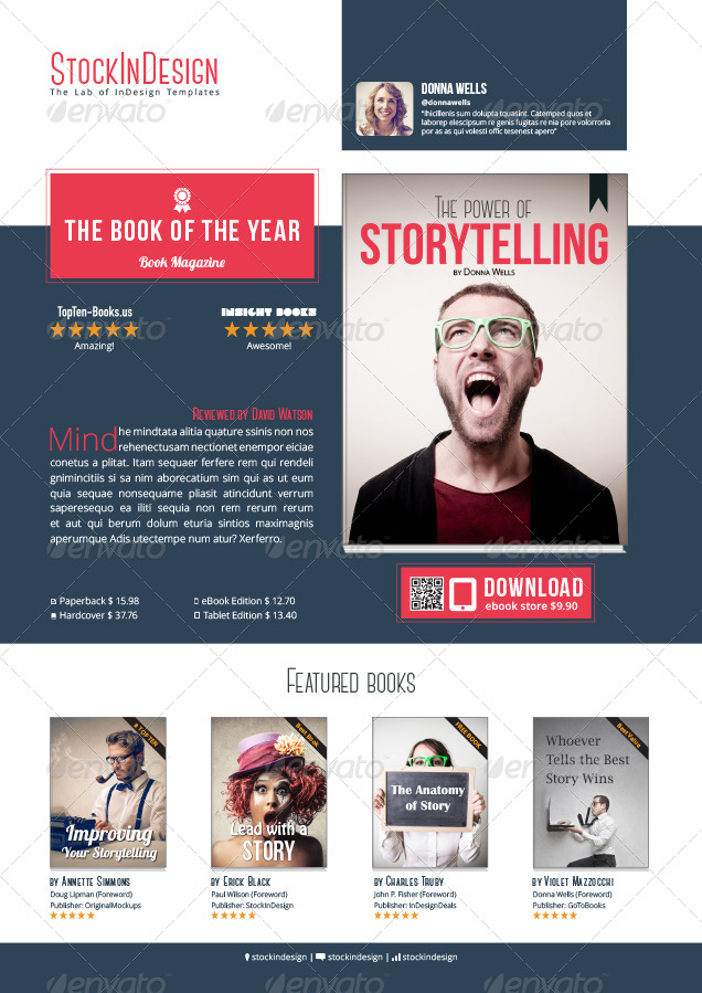 My Book Ebook Promotion Flat Design by stockindesign GraphicRiver