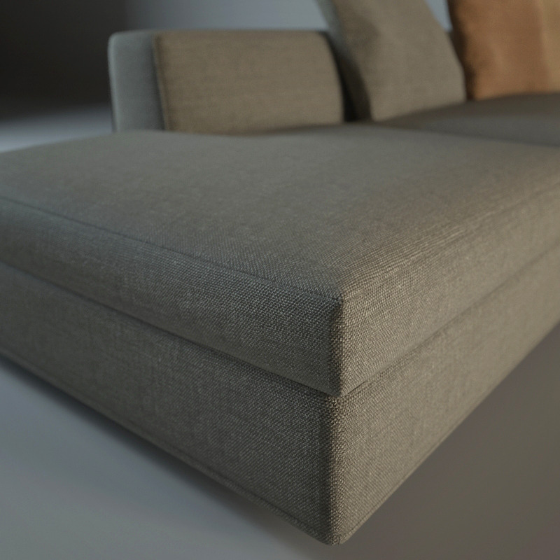 Corner sofa by Minotti by Samobrod 3DOcean