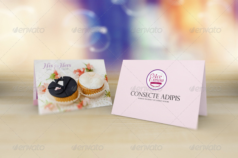 Thanks Card Mockup by Wutip GraphicRiver