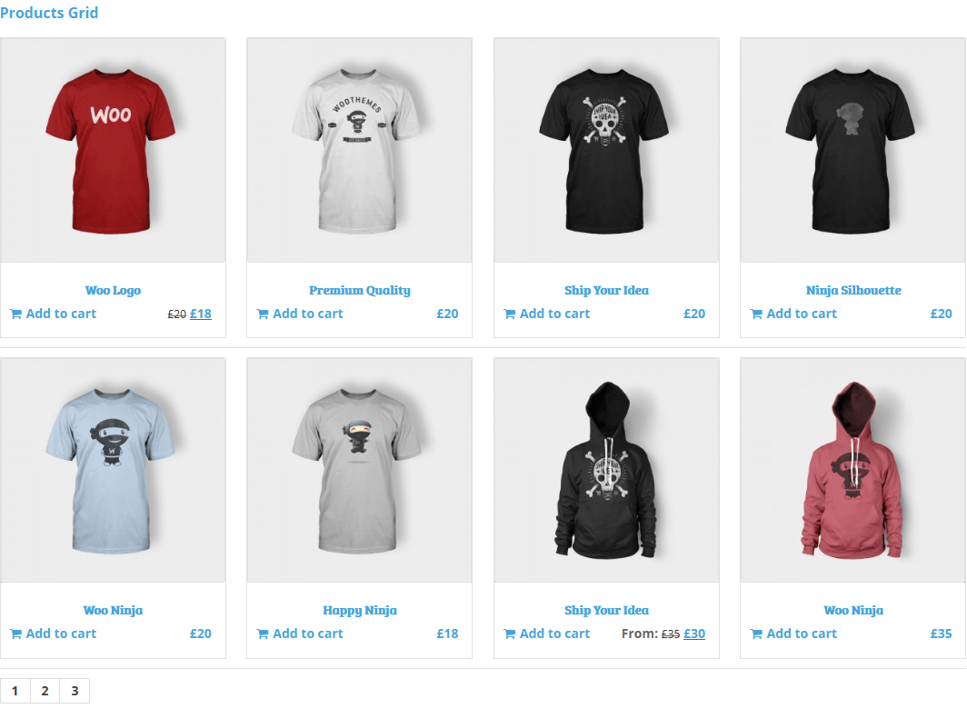 Products Layouts by SiteSao CodeCanyon