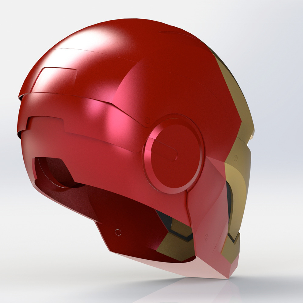 Iron Man Helmet by Taz3Ddesign 3DOcean