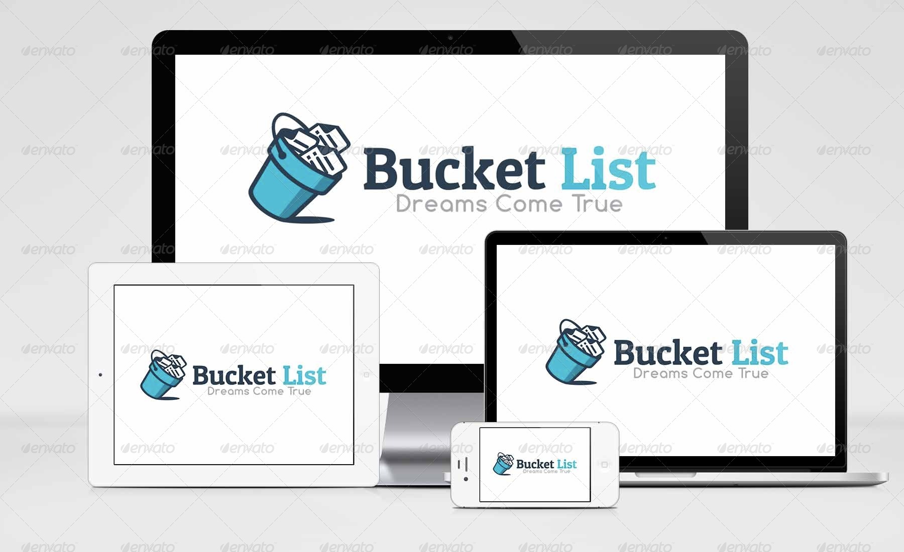 Bucket List Logo by c032h GraphicRiver