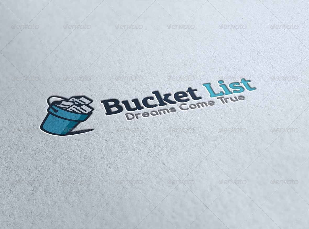Bucket List Logo, Logo Templates GraphicRiver