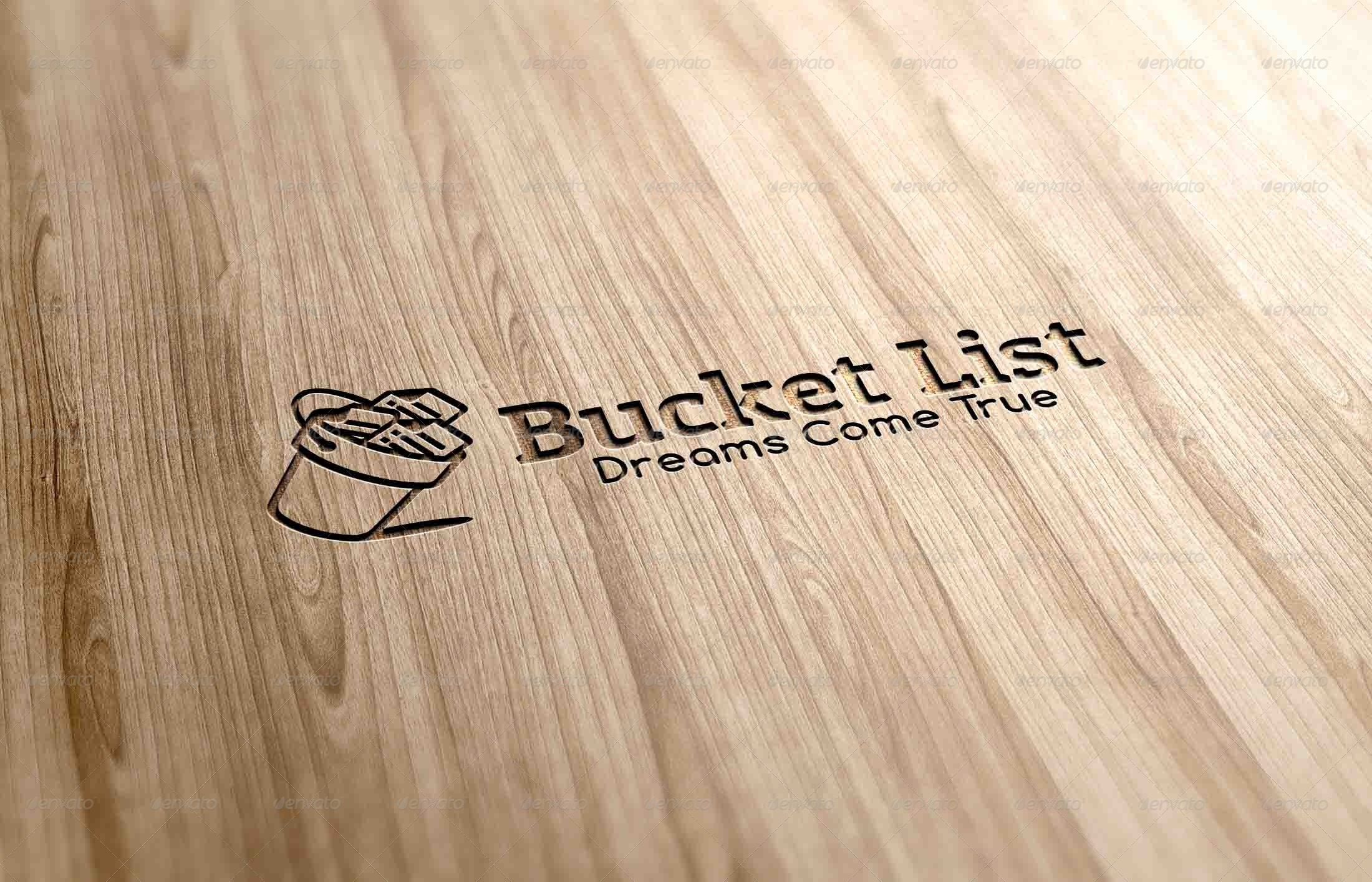 Bucket List Logo, Logo Templates GraphicRiver