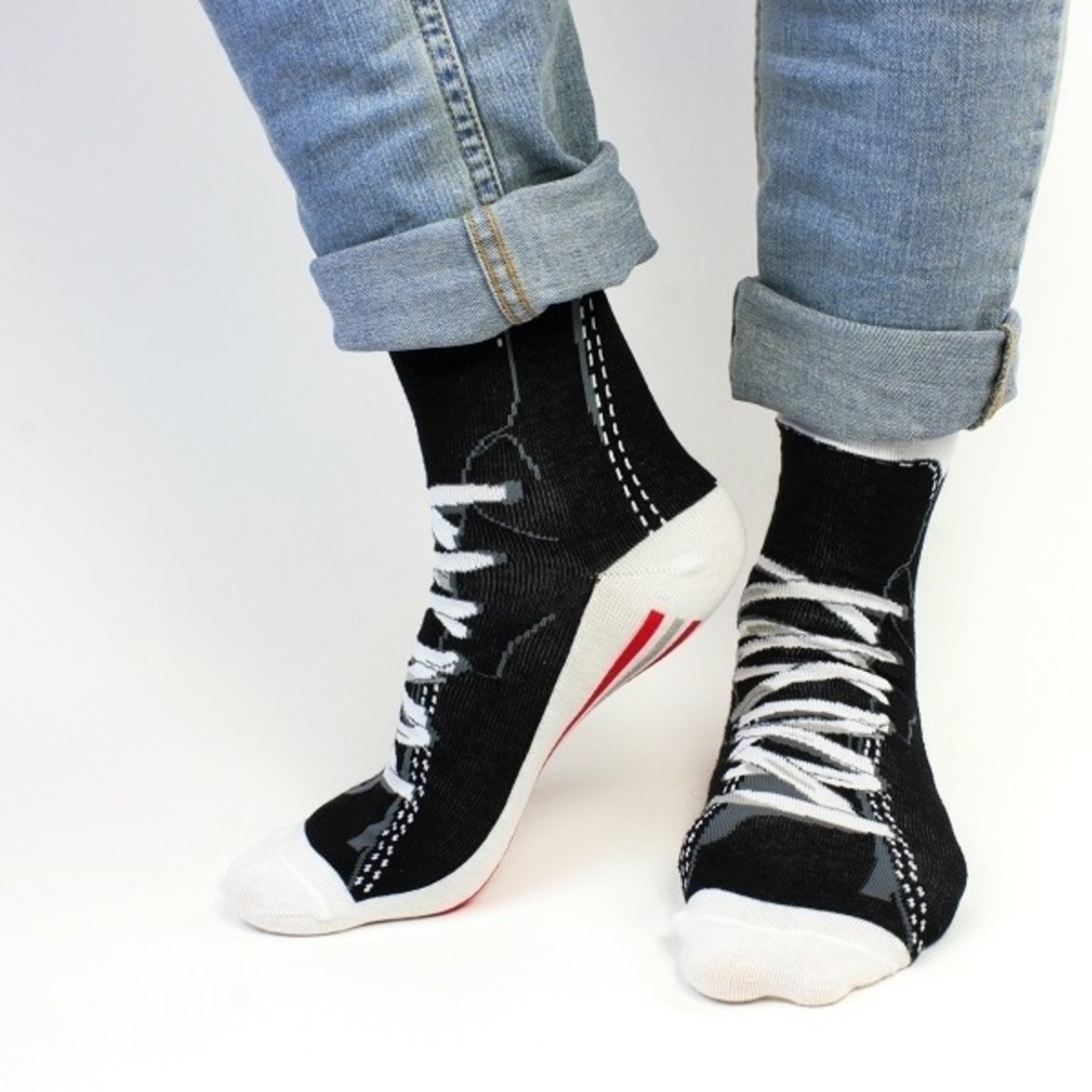 Lustige Socken Motivsocken Sandalen Sneaker Witzige Strümpfe Männer