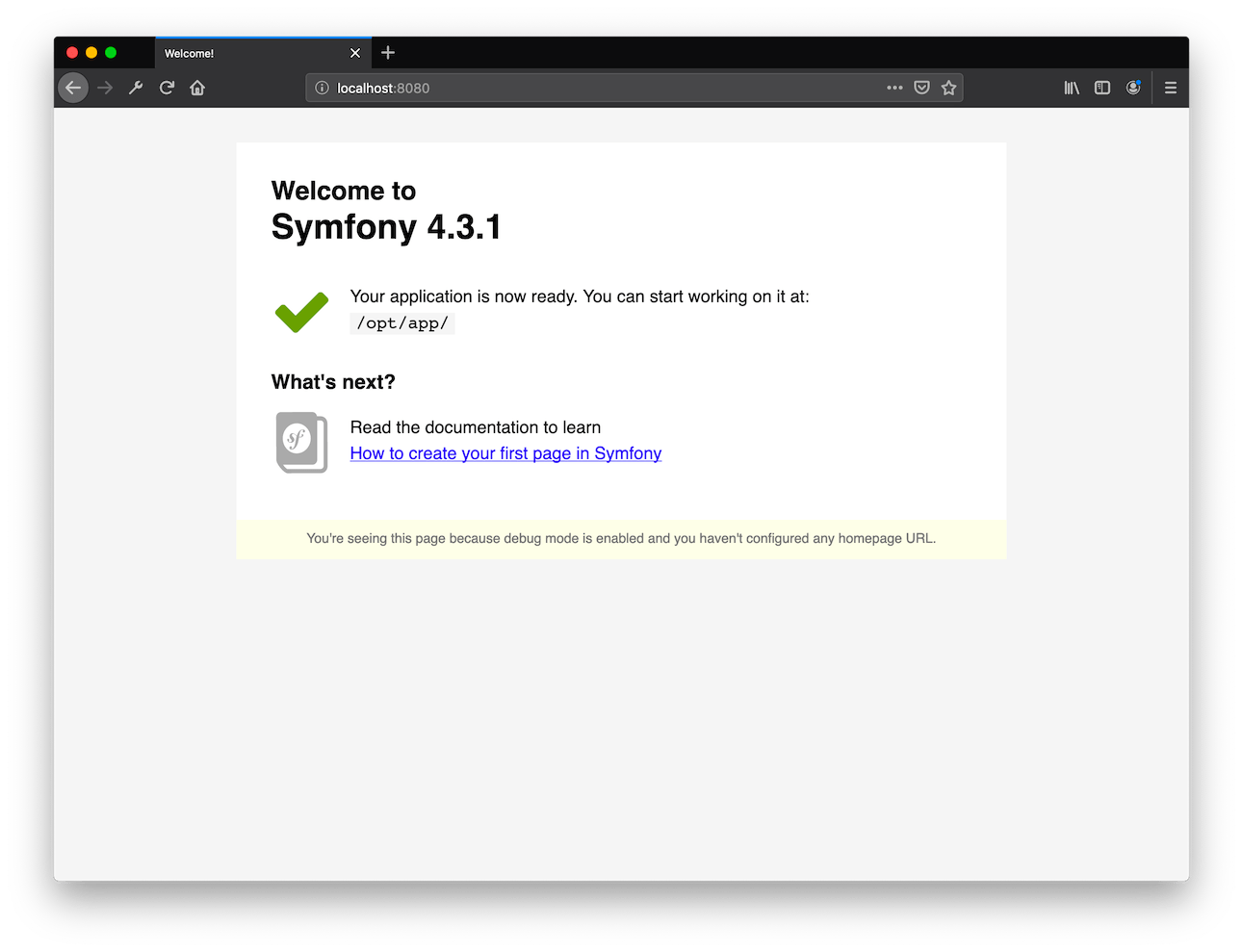 Tim Strehle’s Blog » First steps A Symfony 4 PHP app in Docker Tim Strehle’s Blog » First steps A Symfony 4 PHP app in Docker