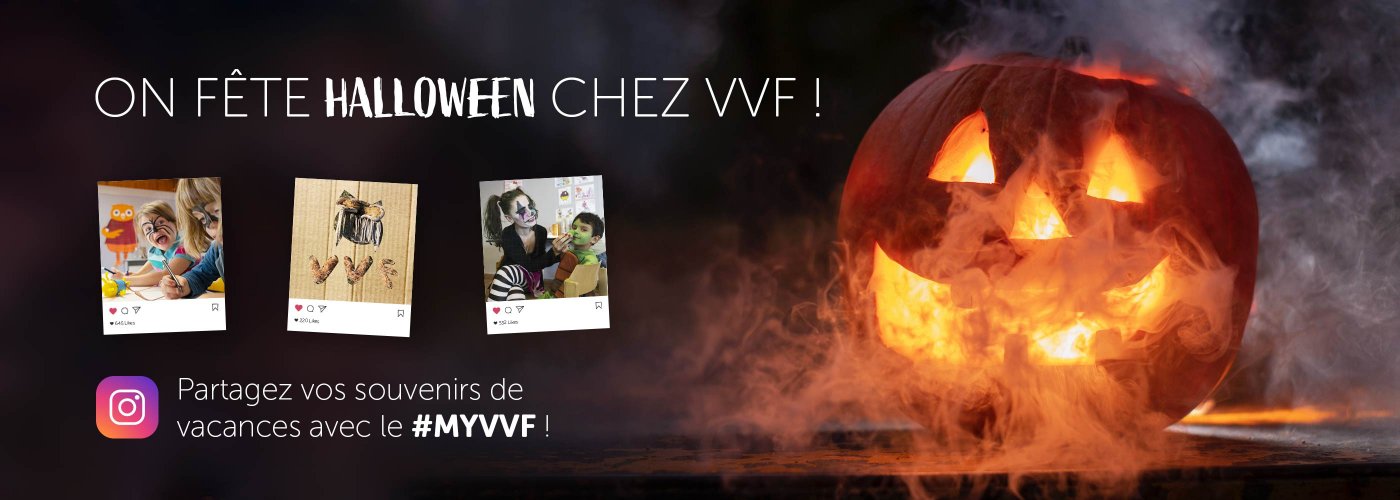 Vacances Toussaint 2021 : vos activités VVF en famille pour Halloween