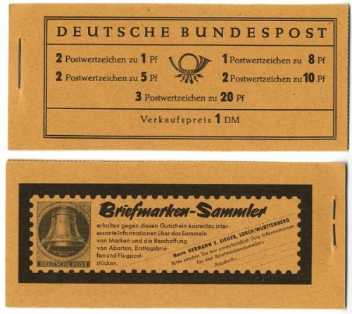 Deutschland nach 1945 Haus der Briefmarke