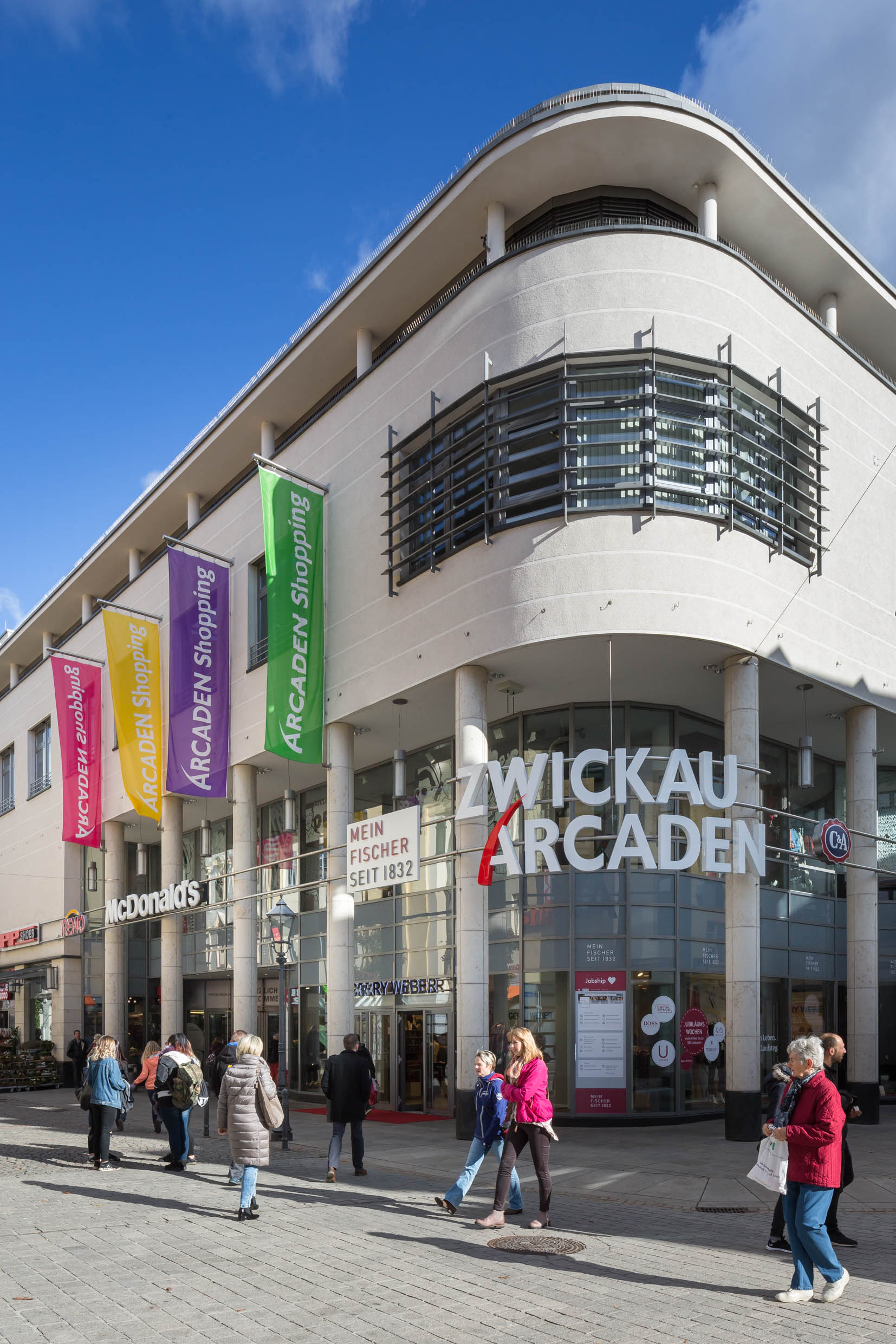 Zwickau Arcaden Einkaufszentren Und Kaufhäuser in