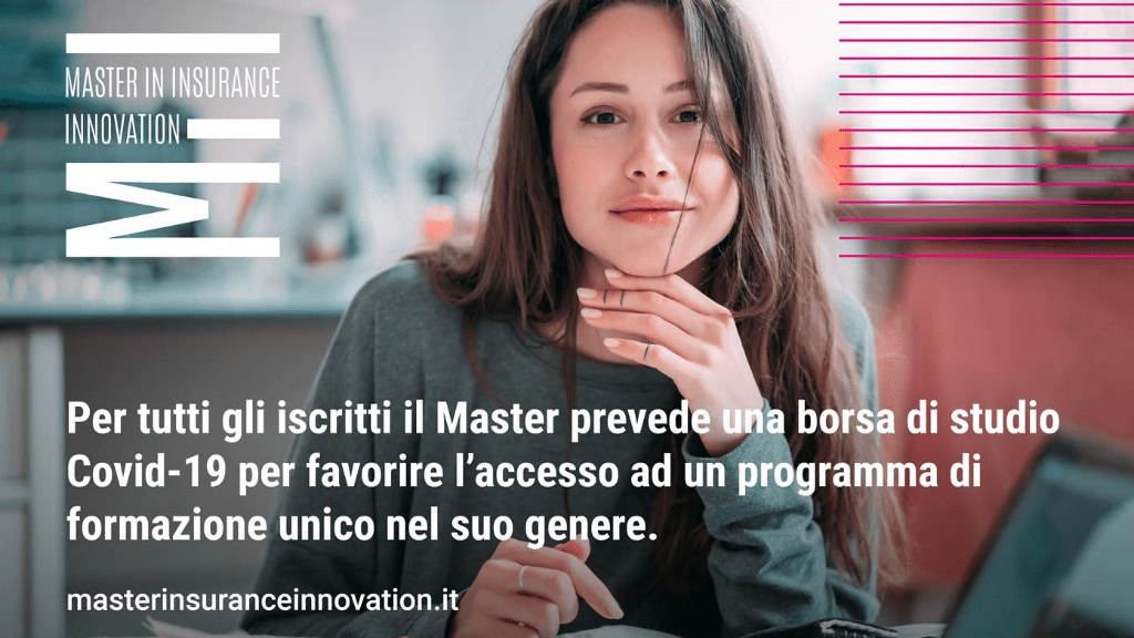 Una Borsa Covid19 per il MII Master in Insurance Innovation
