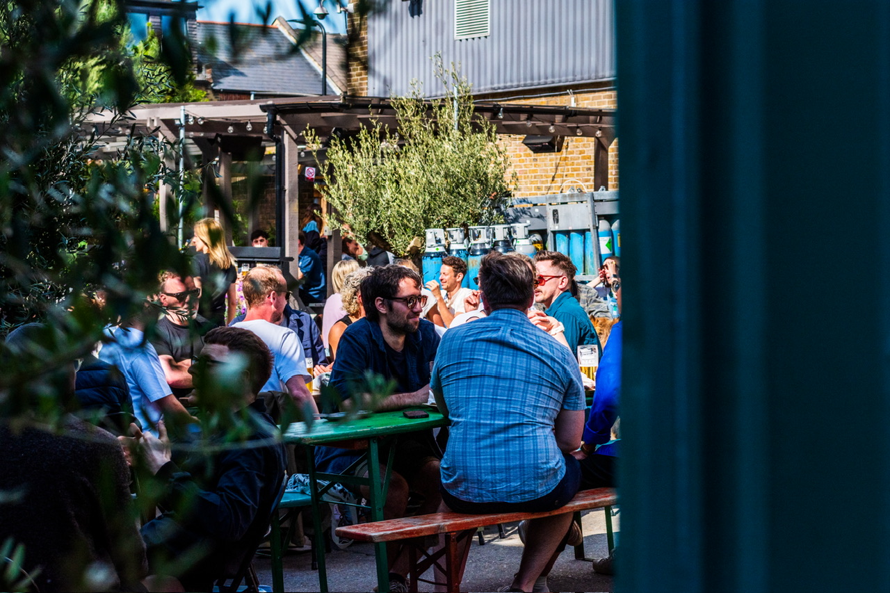 Five Points Courtyard is Hackney’s newest outdoordrinking + dining spot