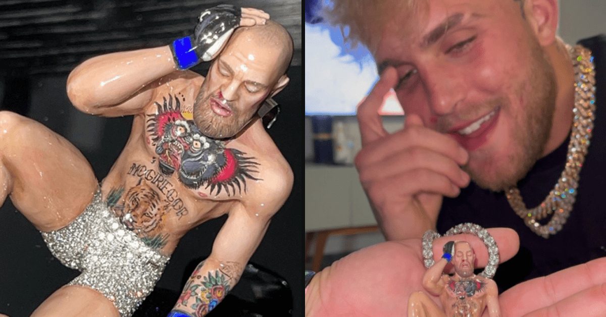 Jake Paul Shows Off His New 100,000 Chain Mocking Conor McGregor