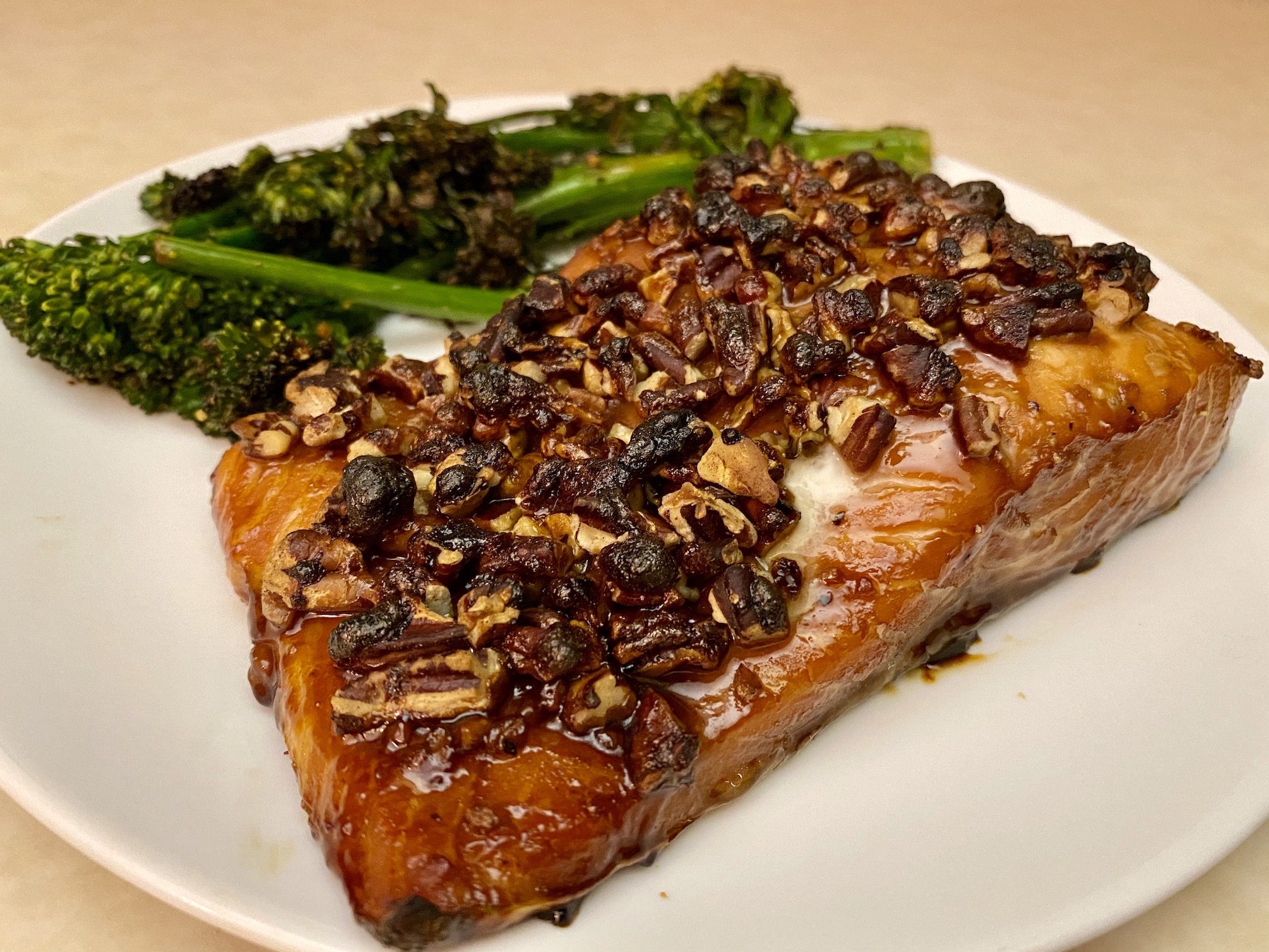 Bourbon Brown Sugar Glazed Salmon Festival Foods Blog