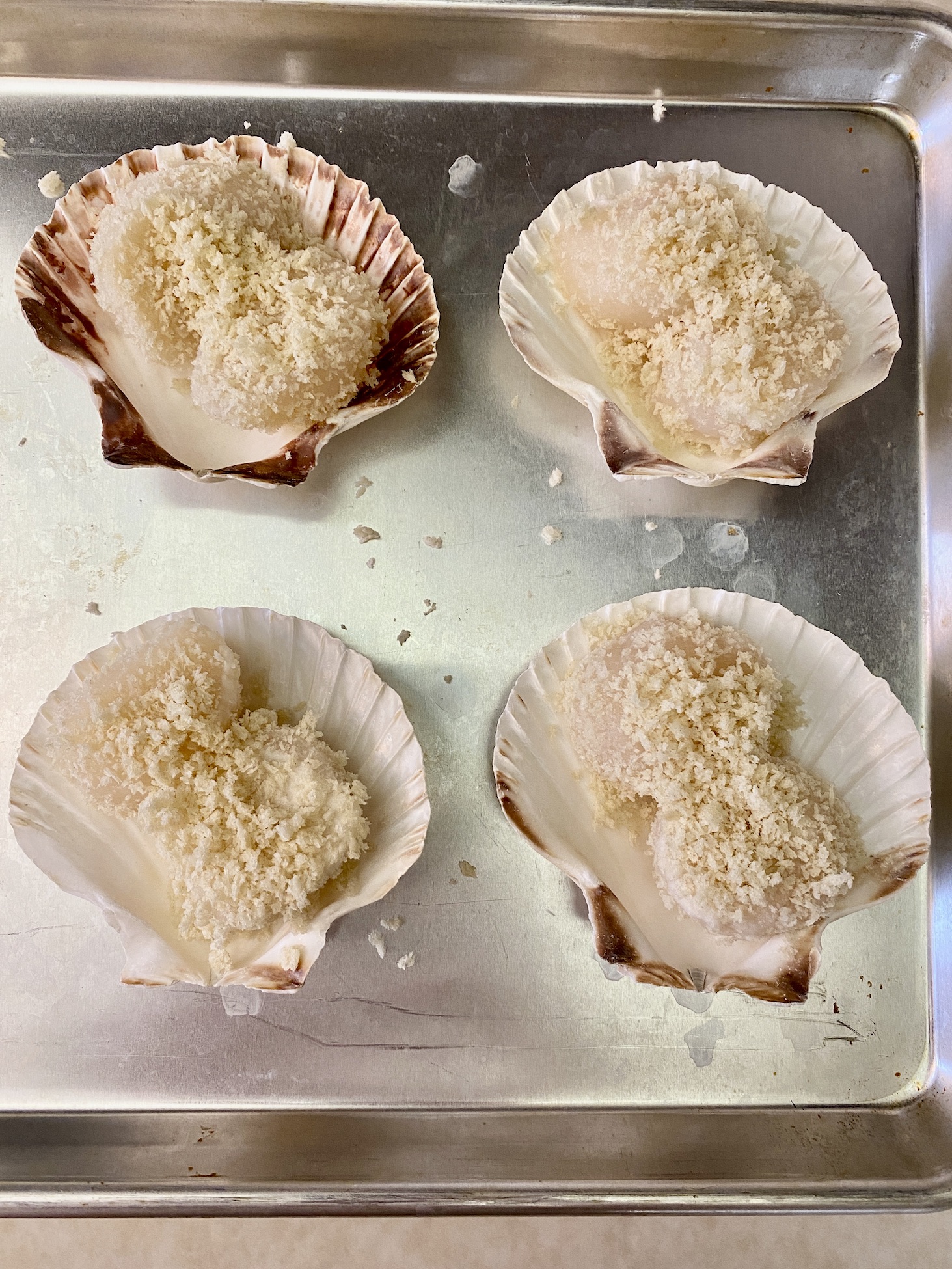 Baked Scallops on the Shell Festival Foods Blog