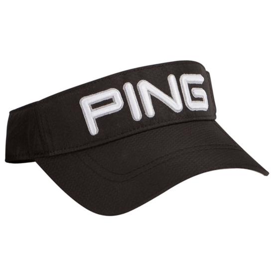 PING Men's Visor Black/Gray/Silver