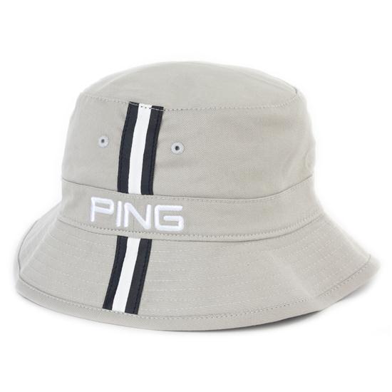 PING Men's Bucket Hat Grey/Black Small/Medium