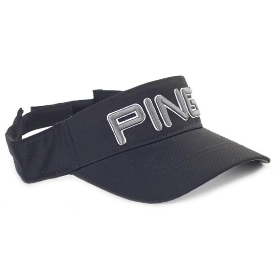 PING Men's Visor Black/Gray/Silver