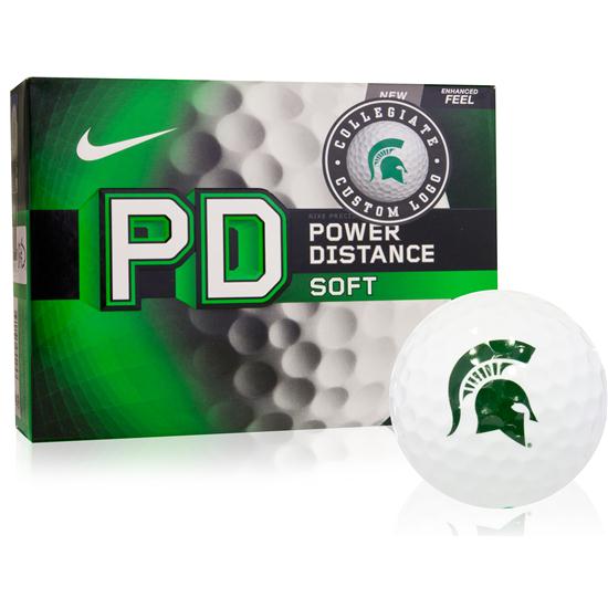Nike Power Distance Soft Collegiate Golf Balls