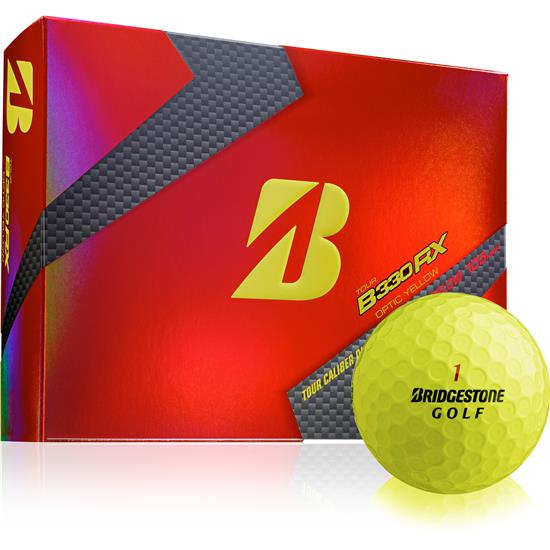 Bridgestone Tour B330RX Optic Yellow Personalized Golf Balls