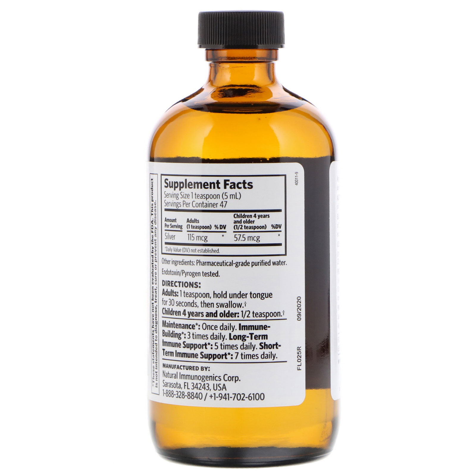 Sovereign Silver, Argentyn 23, Professional BioActive Silver Hydrosol