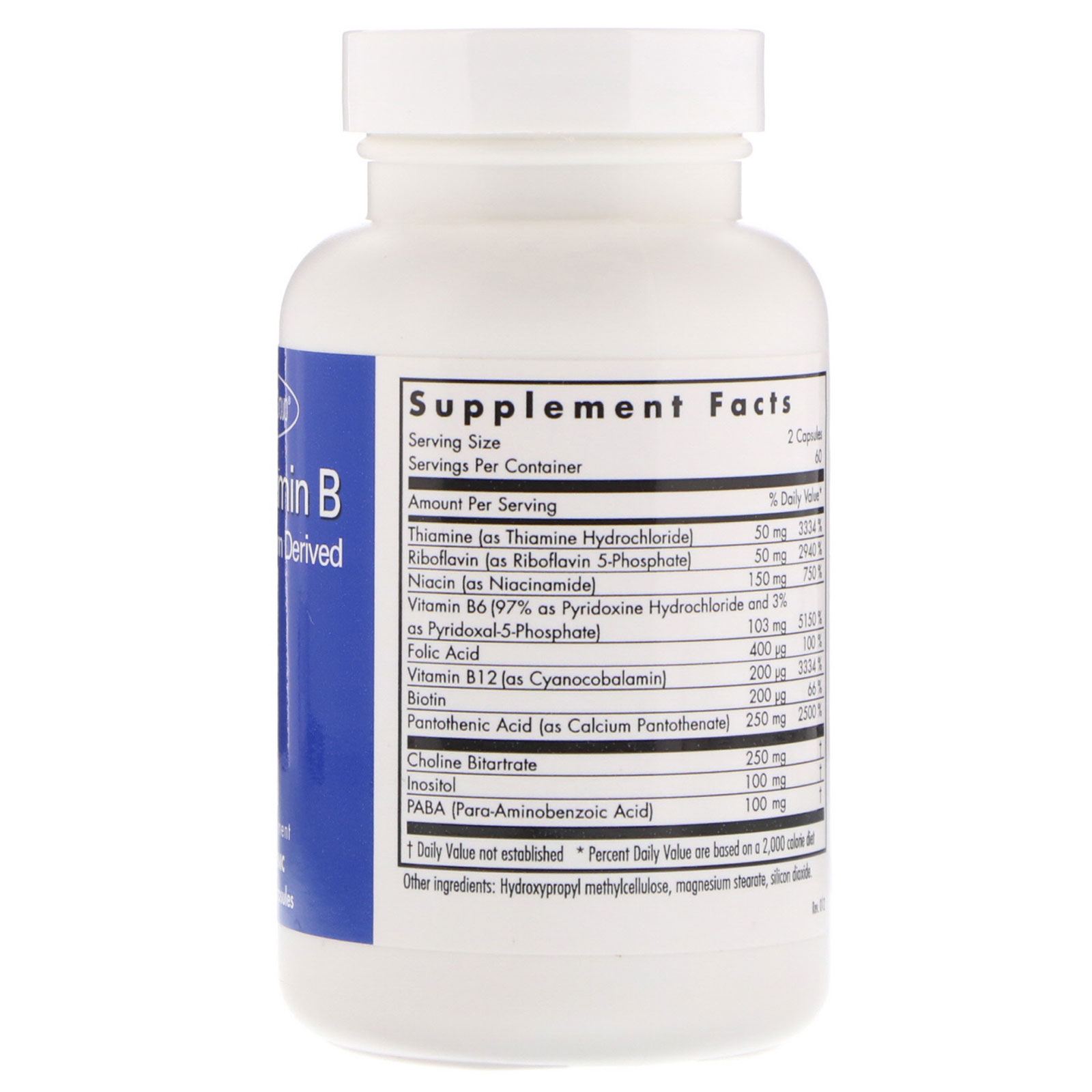 Allergy Research Group, Super Vitamin B Complex, 120 Vegetarian