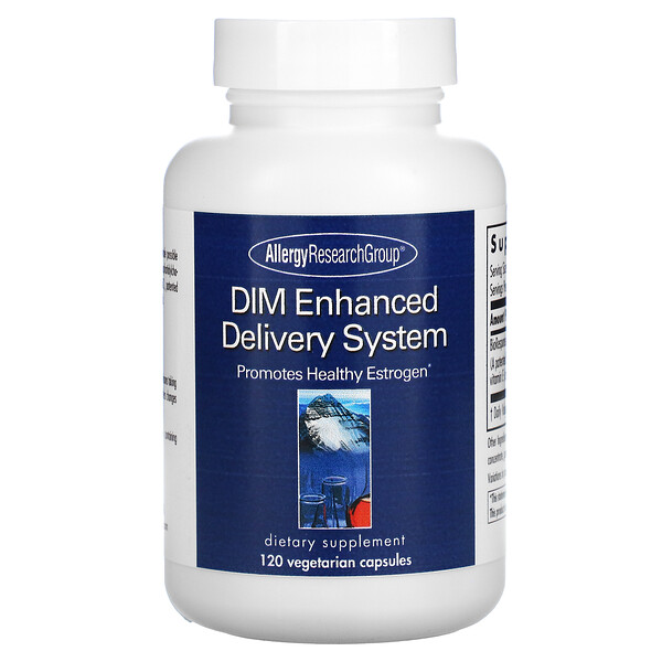 Allergy Research Group, DIM Enhanced Delivery System, 120 Vegetarian