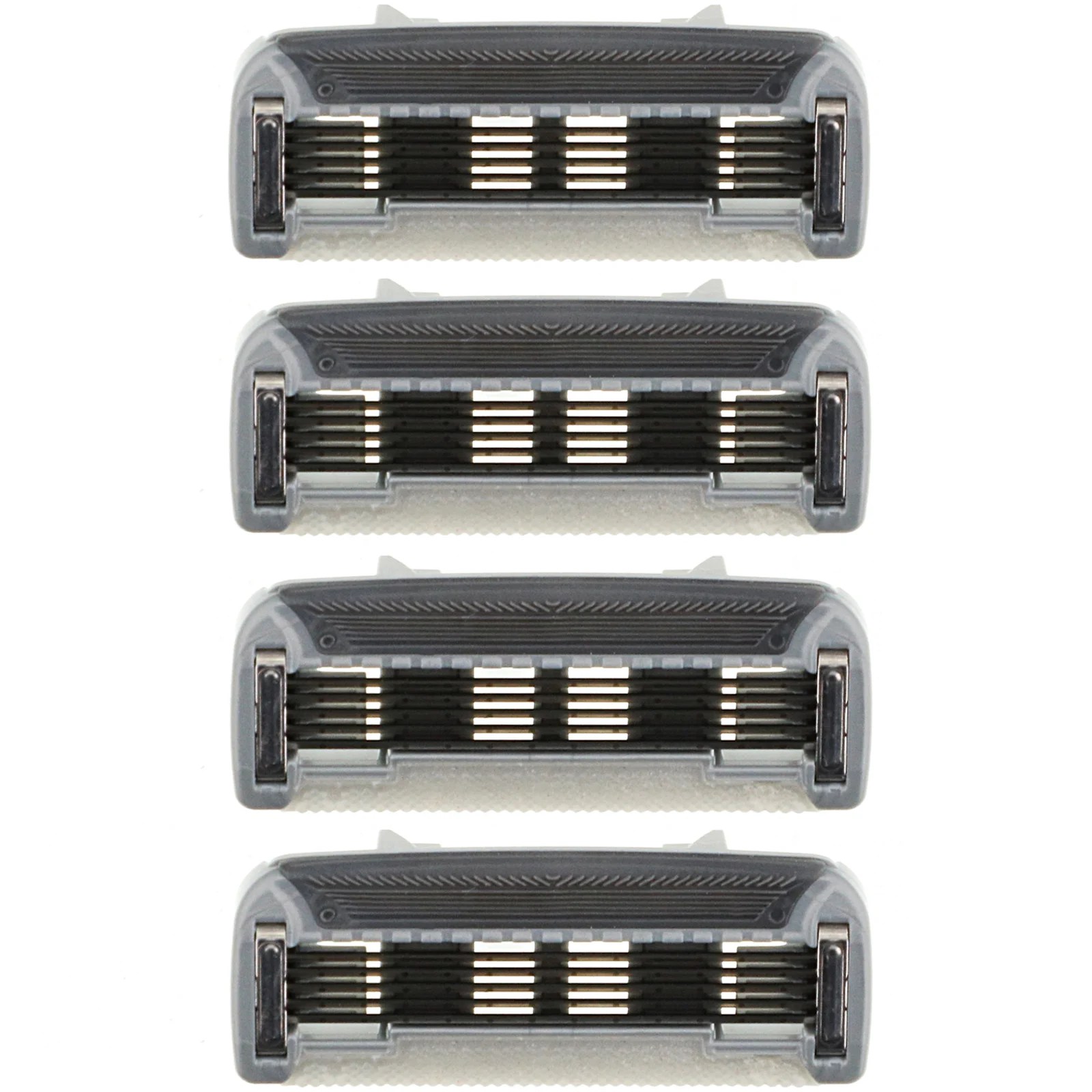 Bulldog Skincare For Men, Original Steel Blades Refill, Four 5Blade