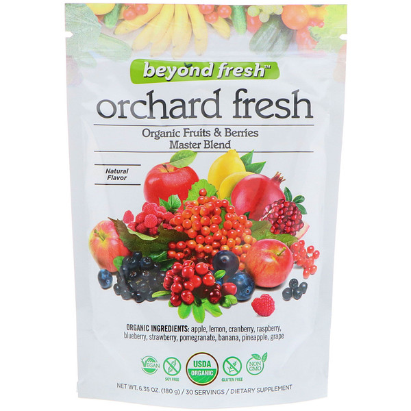 Beyond Fresh, Orchard Fresh, Organic Fruits & Berries Master Blend