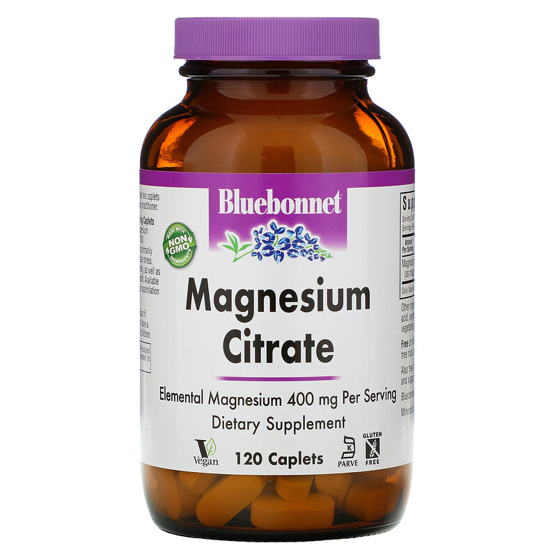 Nutrition, Magnesium Citrate, 400 mg, 120 Caplets iHerb