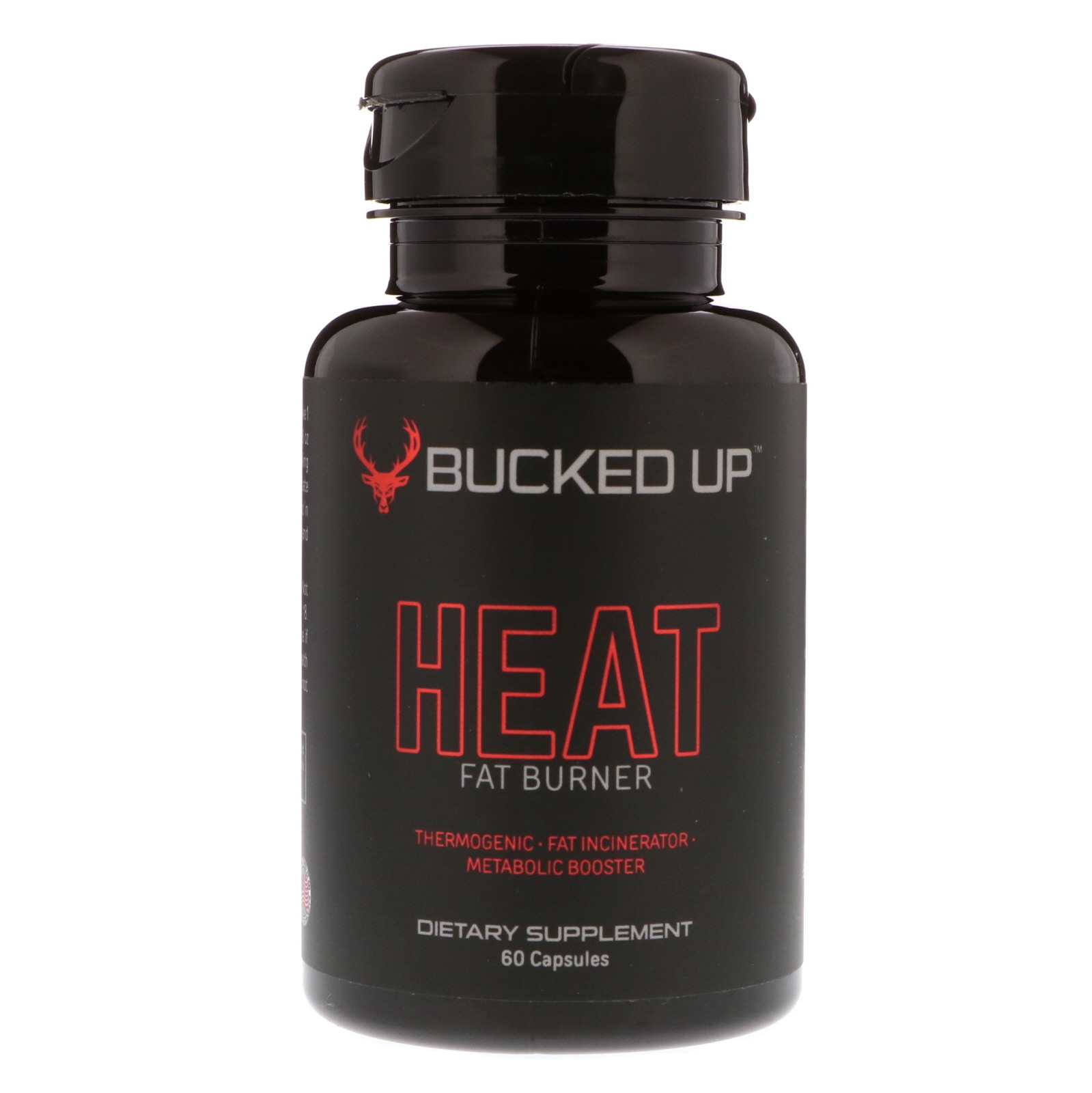 Bucked Up, Heat, Fat Burner, 60 Capsules iHerb