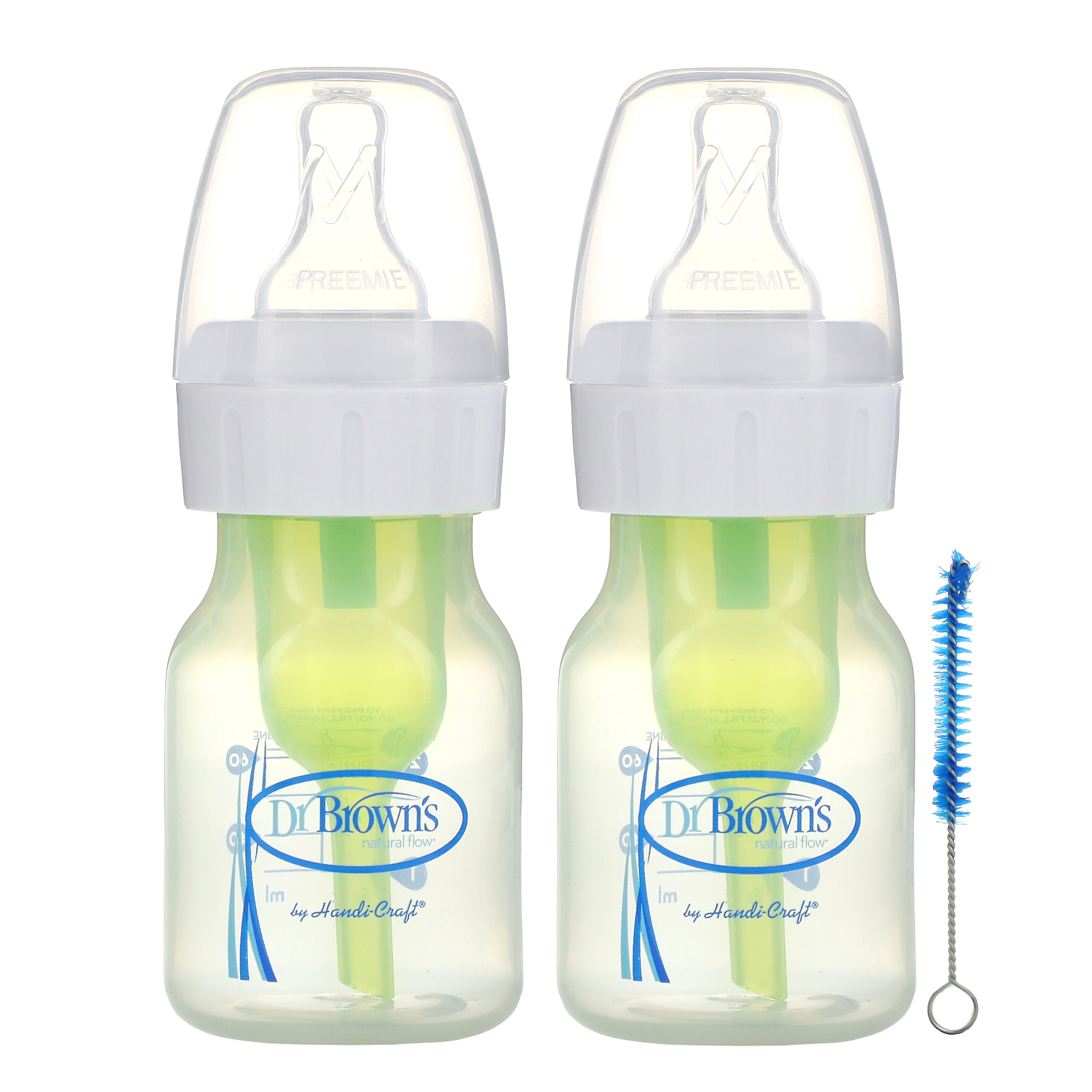 Dr. Brown's, Natural Flow, AntiColic Bottle, P/0+Months, 2 Pack, 2 oz