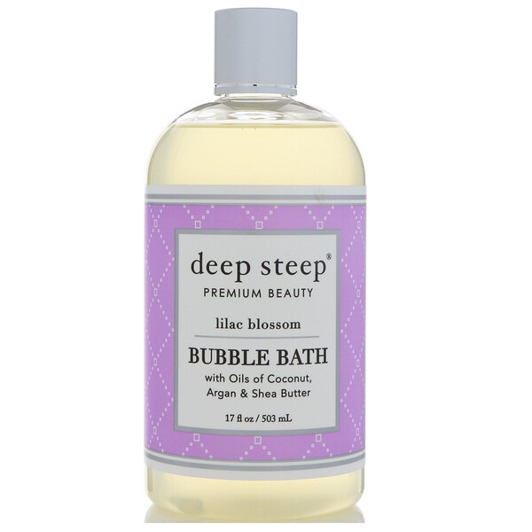 Deep Steep, Bubble Bath, Lilac Blossom, 17 fl oz (503 ml) iHerb