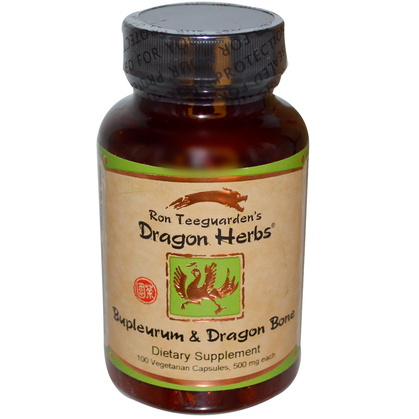 Dragon Herbs, Bupleurum & Dragon Bone, 500 mg, 100