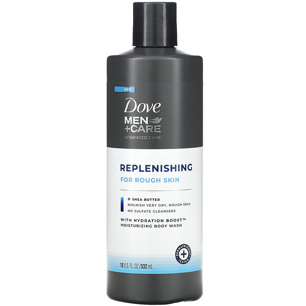 Dove, Men+Care, Moisturizing Body Wash, Replenishing, 18 fl oz (532 ml
