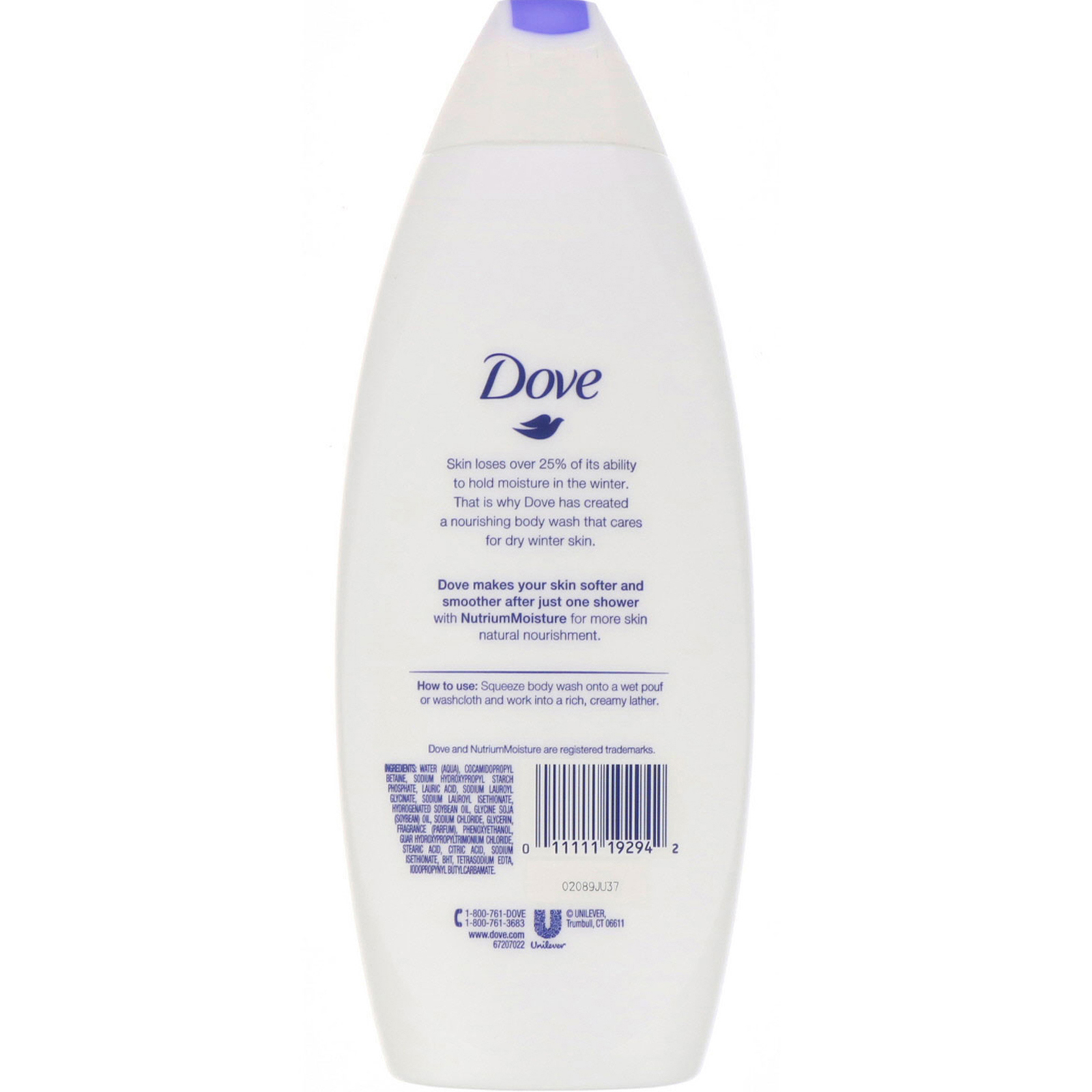 Dove, Winter Care, Nourishing Body Wash, 22 fl oz (650 ml) iHerb