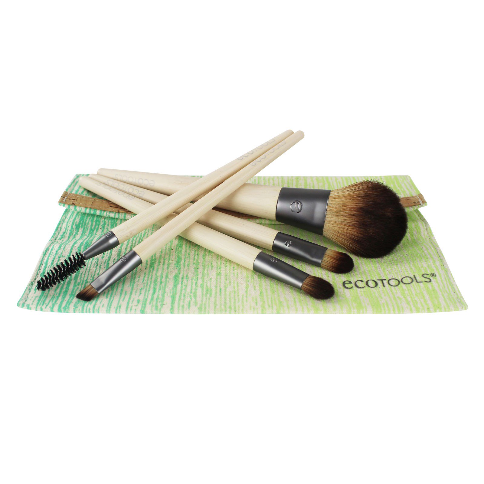 EcoTools, Bamboo 6 Piece Brush Set, 1 Set iHerb