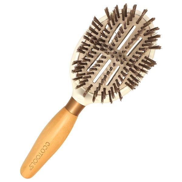 EcoTools, Sleek + Shine Finisher Brush, 1 Brush iHerb