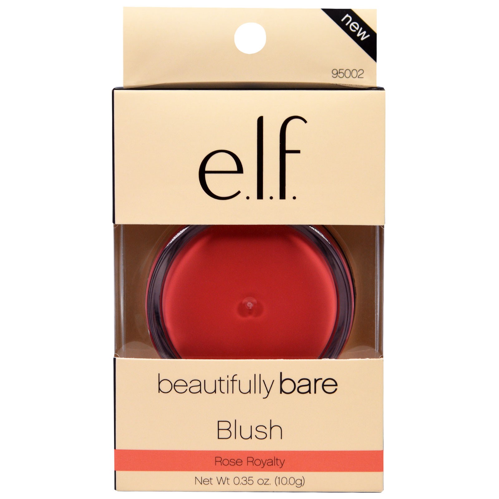 E.L.F. Cosmetics, Beautifully Bare, Blush, Rose Royalty, 0.35 oz (100 g