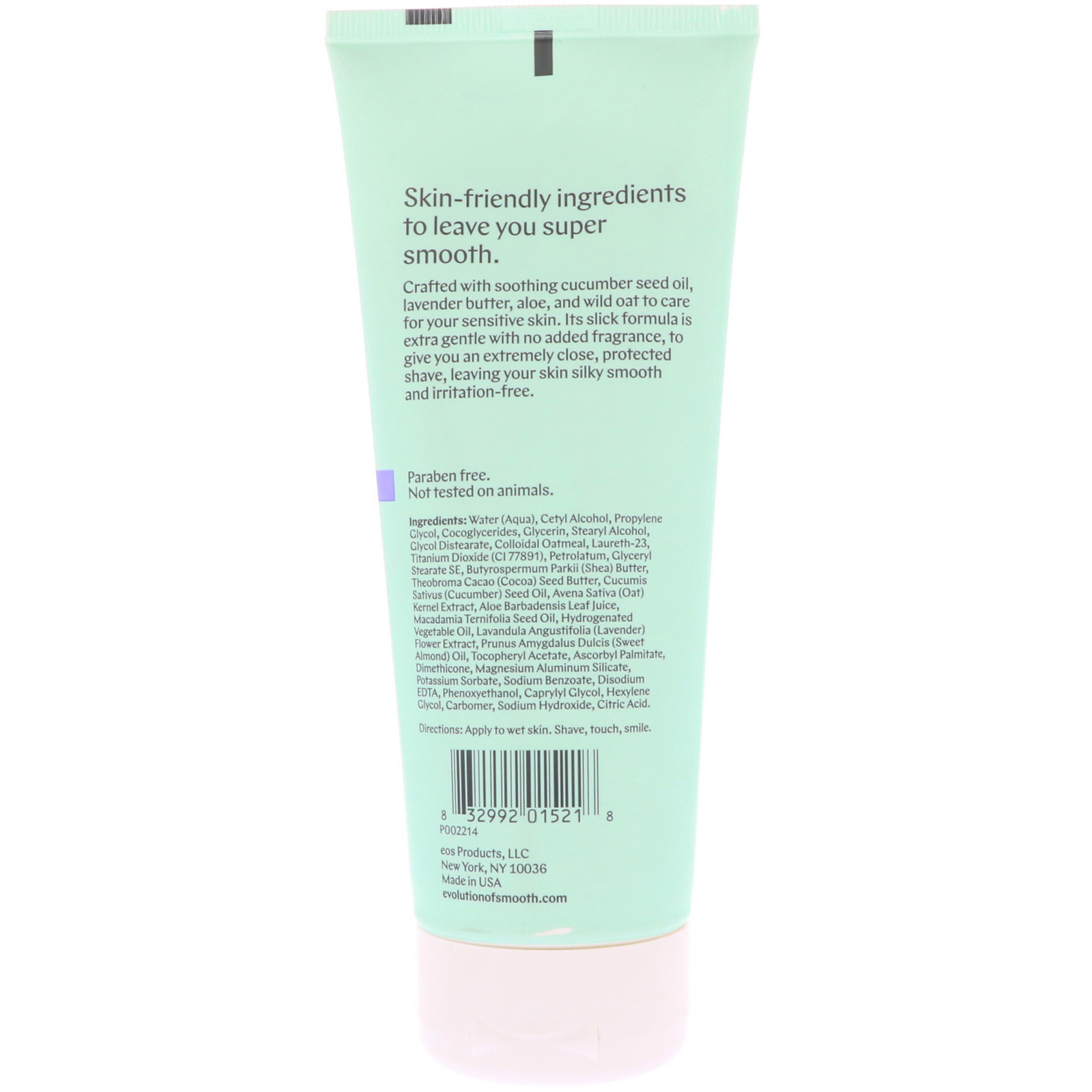 EOS, Shave Cream, Sensitive, 7 fl oz (207 ml ) iHerb