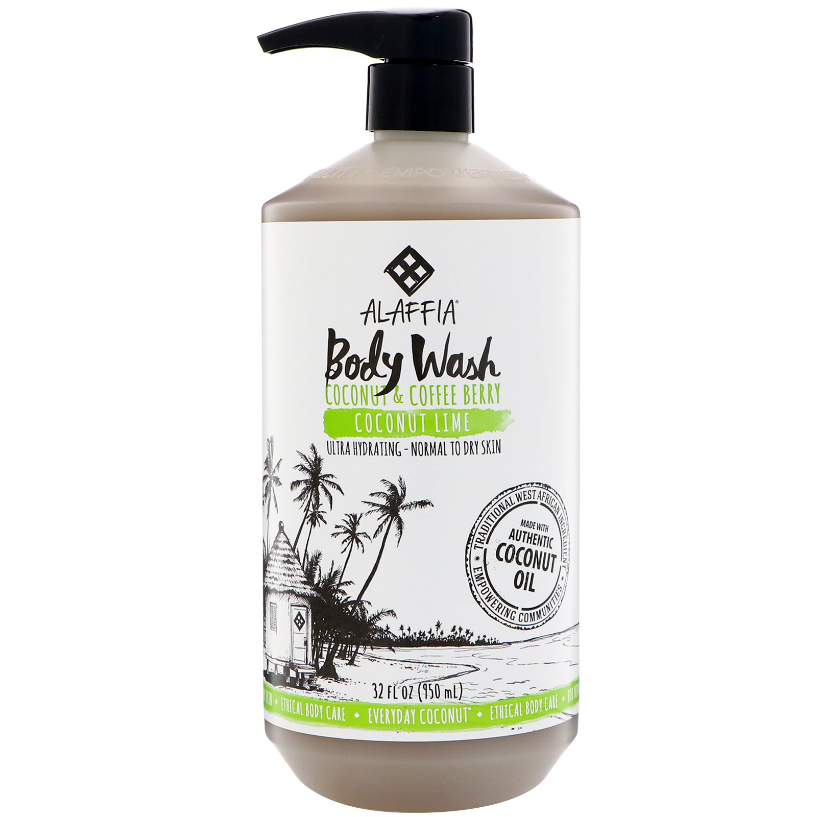Everyday Coconut, Body Wash, Ultra Hydrating, Normal to Dry Skin
