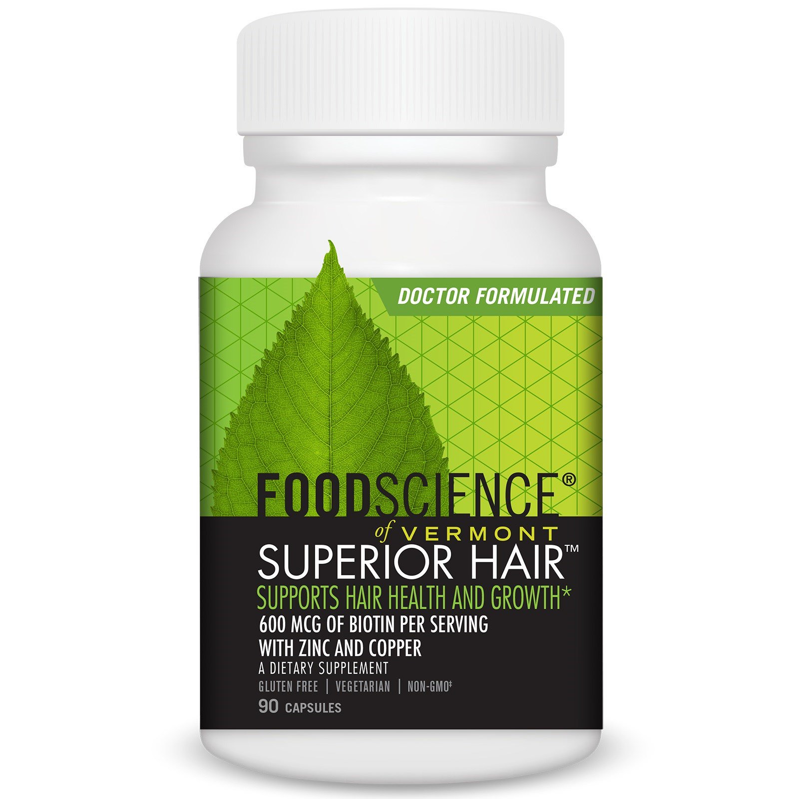 FoodScience, Superior Hair, 90 Capsules iHerb