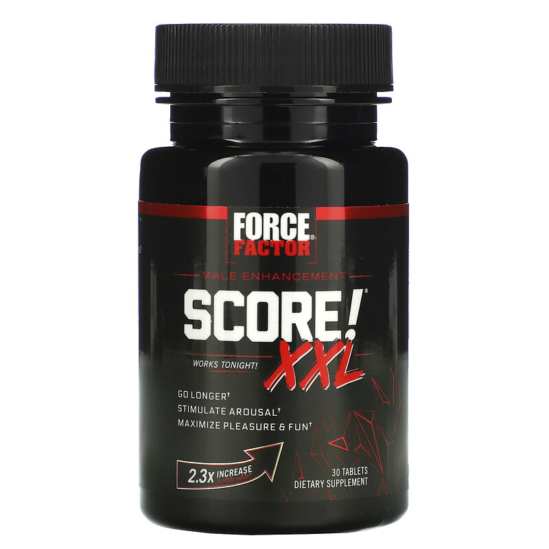 Force Factor, SCORE! XXL, Male Enhancement, 30 Tablets - iHerb