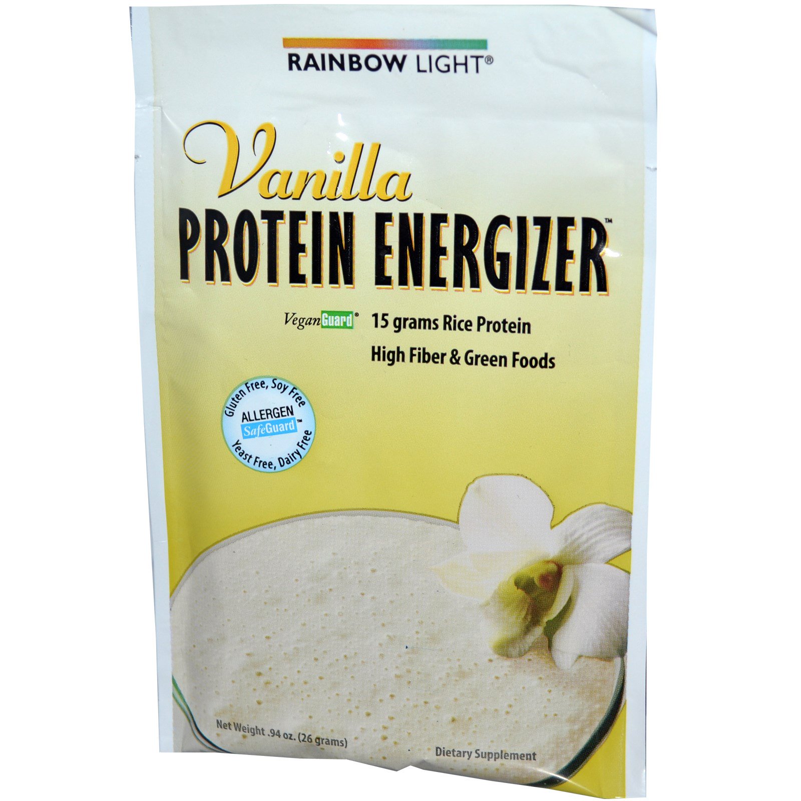 Special, Rainbow Light, Protein Energizer, Vanilla, .94 oz (26 g