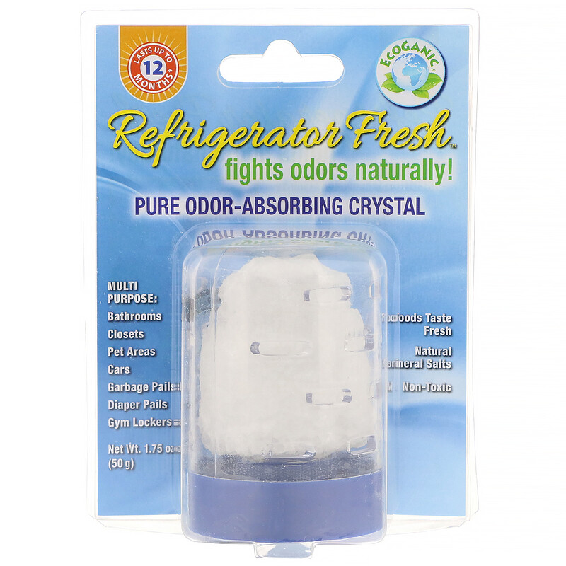 FunFresh Foods, Refrigerator Fresh, Pure OdorAbsorbing Crystal, 1.75