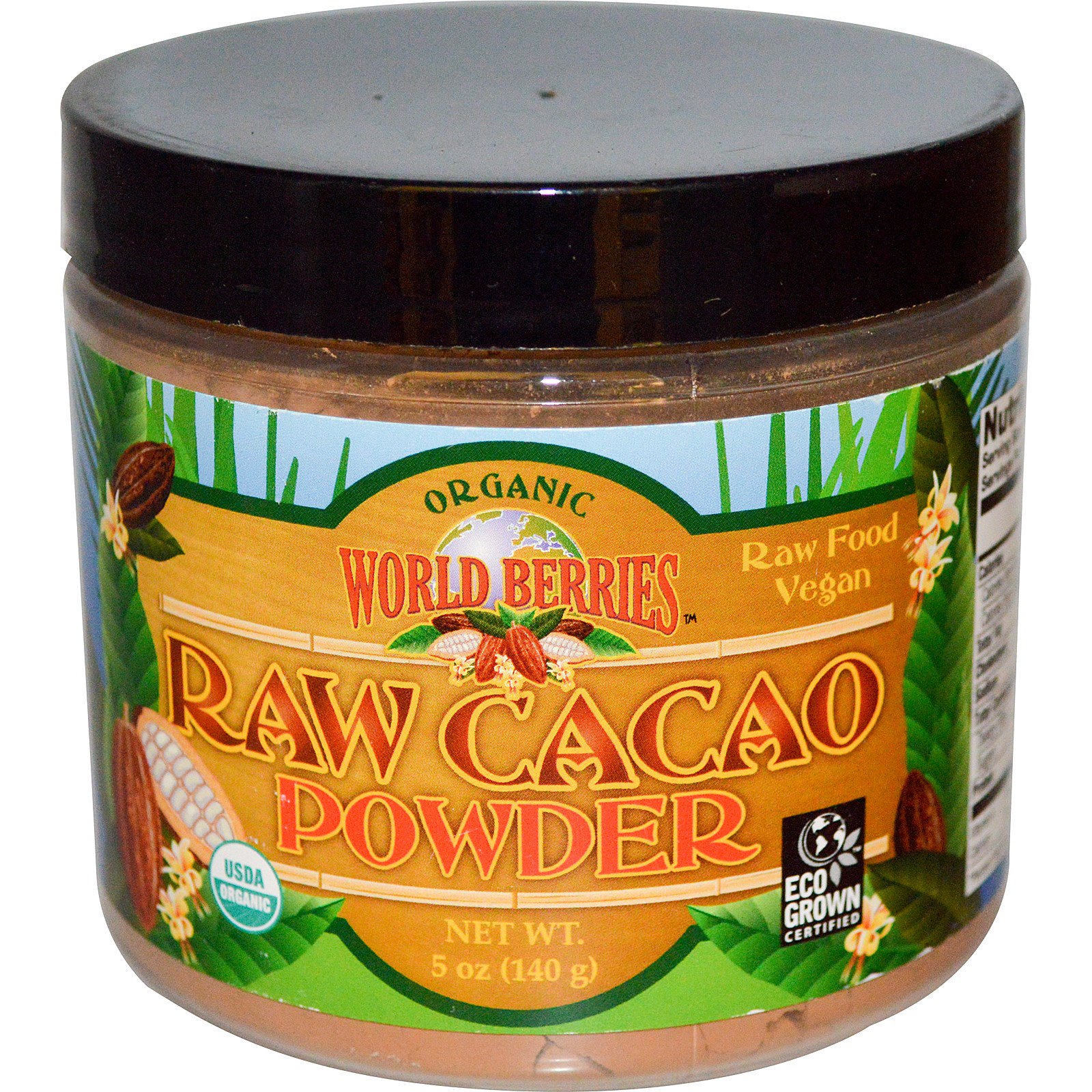 FunFresh Foods, Organic, Raw Cacao Powder, 5 oz (140 g) iHerb