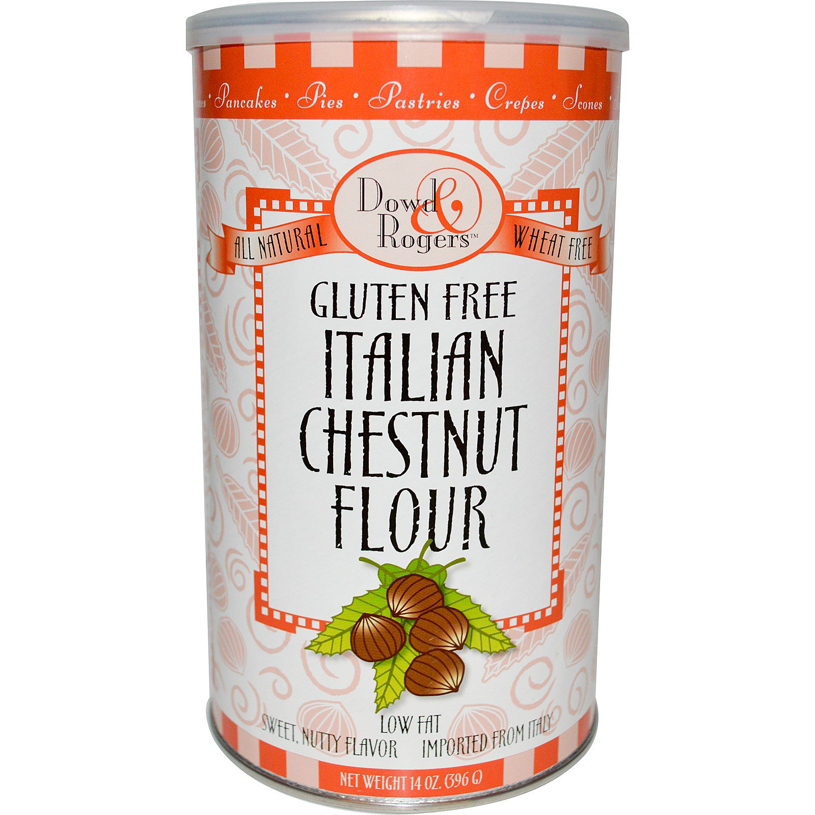 Fun Fresh Foods, Dowd & Rogers, Gluten Free Italian Chestnut Flour, 14