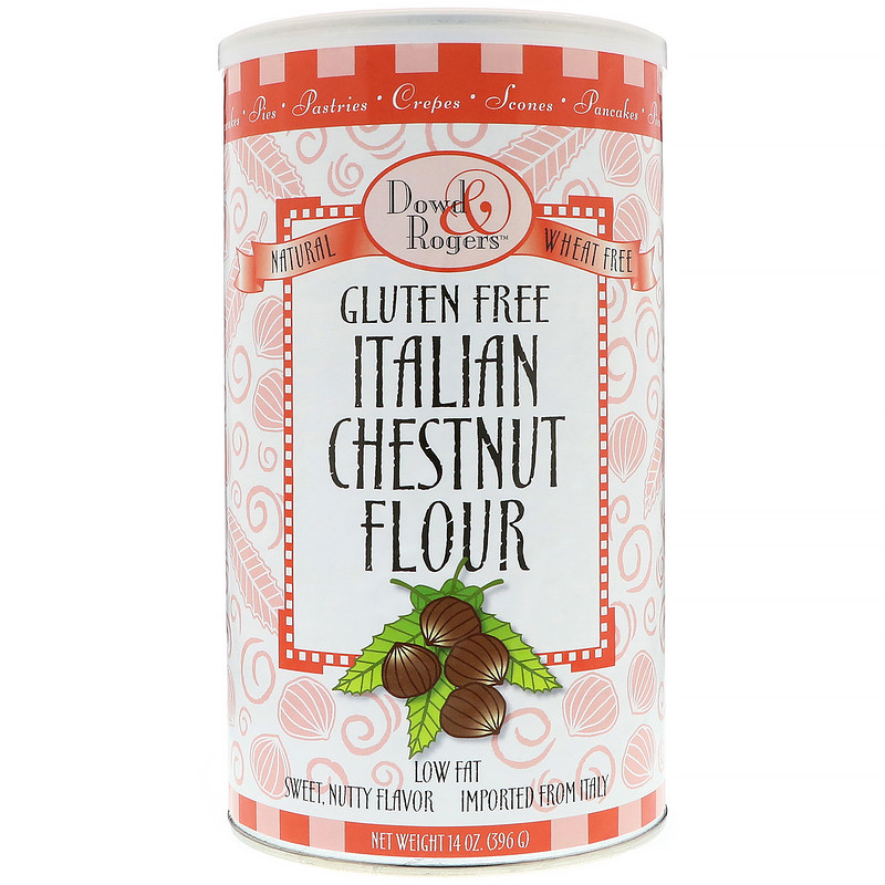 FunFresh Foods, Italian Chestnut Flour, Gluten Free, 14 oz (396 g) iHerb