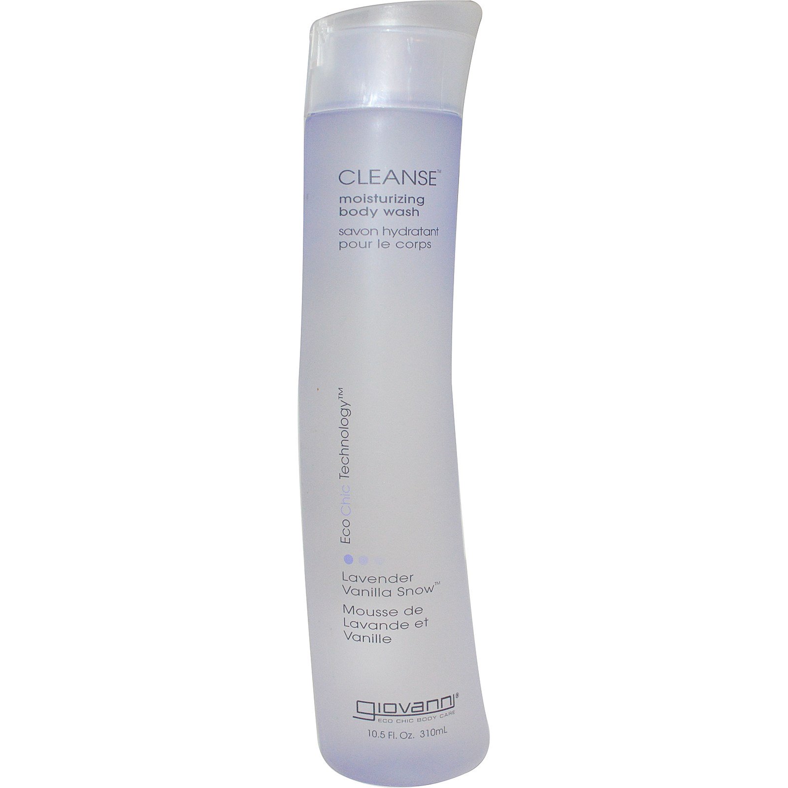 Giovanni, Cleanse, Moisturizing Body Wash, Lavender Vanilla Snow, 10.5